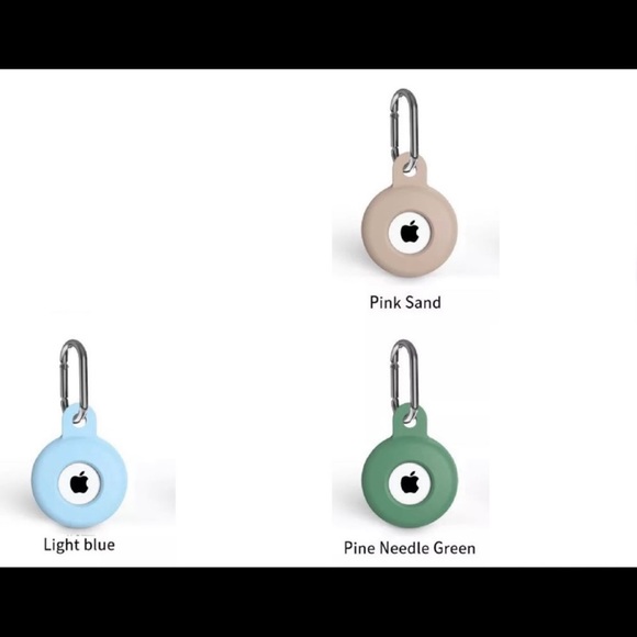 Silicone case for apple airtag with clip - Picture 3 of 7